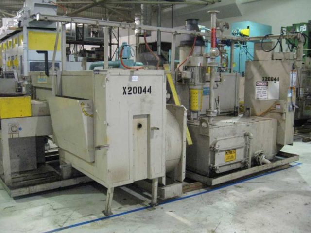 Used Ransohoff wash/blow-off parts washer H2666